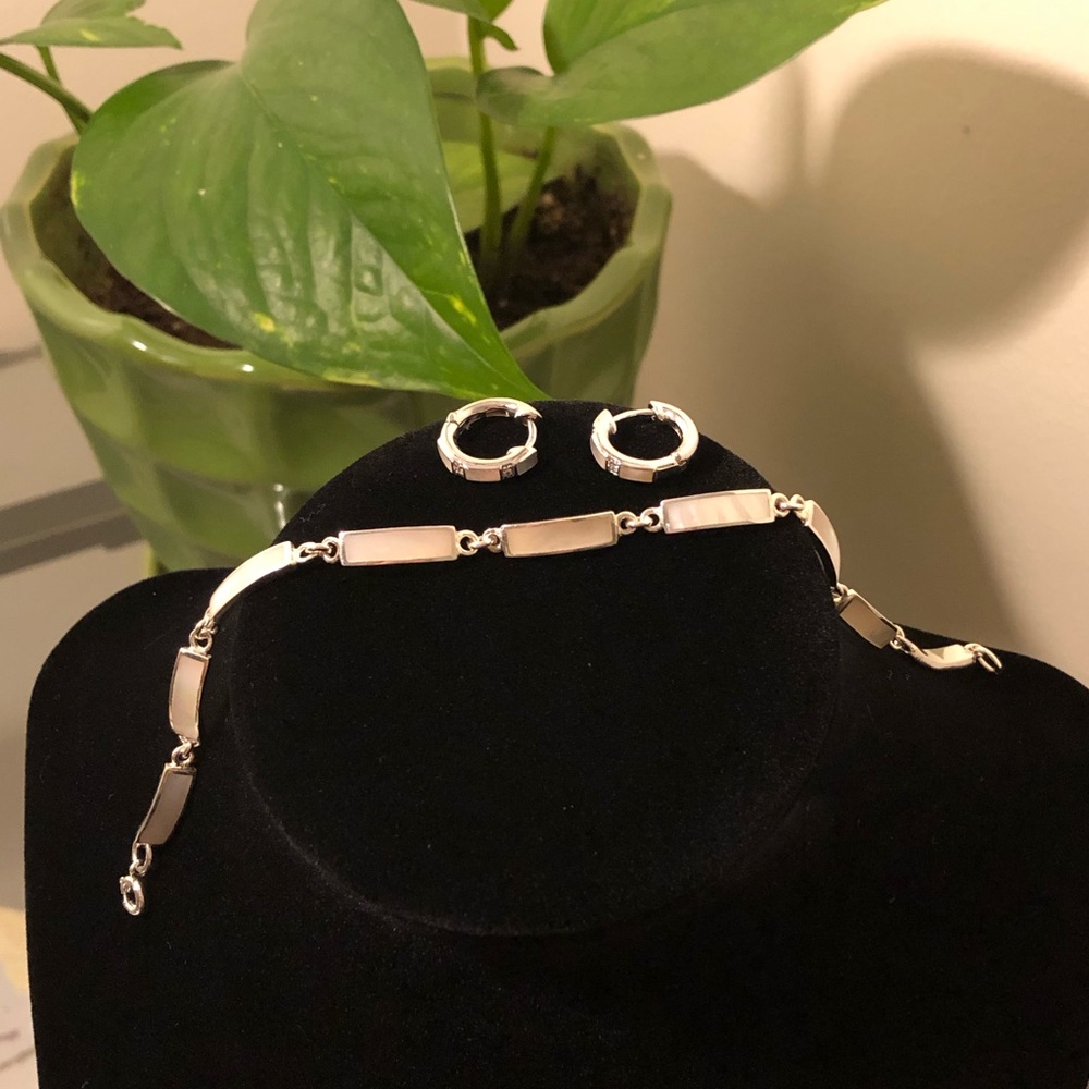 Ti Sento Opal Bracelet and Earrings